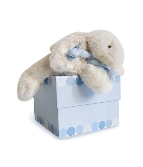 Lapin Bonbon bleu PM - Doudou et Compagnie