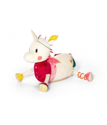 Doudou licorne DOUDOU ET COMPAGNIE - Lucie la licorne - Matières douces et  touches de glitter or - Cdiscount Puériculture & Eveil bébé