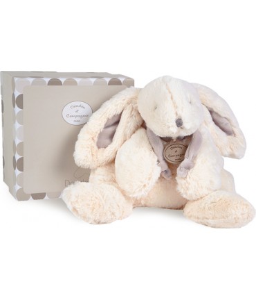 Doudou lapin DOUDOU ET COMPAGNIE Mon tout petit bleu bonbon DC1241 33 cm