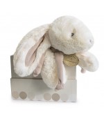 Lapin Bonbon taupe GM - Doudou et Compagnie