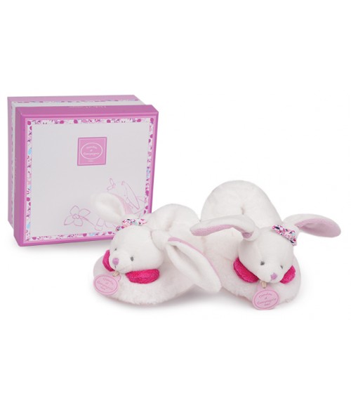 Chausson Cerise le lapin - Doudou et Compagnie