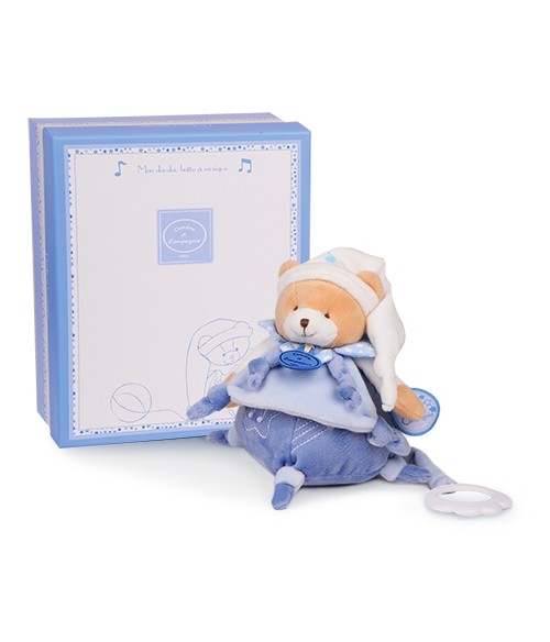 Peluche musicale ours petit chou - Doudou et Compagnie