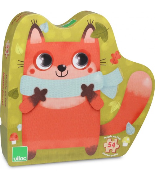 Puzzle en bois Petit renard - Vilac