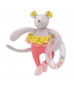 Hochet billes chouette Moulin Roty - Mademoiselle et Ribambelle