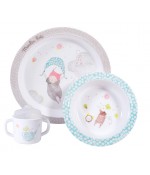 Coffret vaisselle les petits dodos Moulin Roty