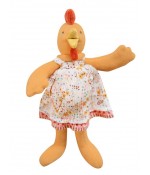 Peluche Félicie la poule "les Tout-petits" Moulin Roty - La grande famille