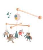 Mobile musical Les Jolis Trop Beaux Moulin Roty