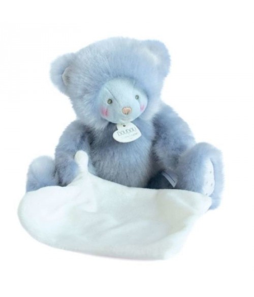 Ours bleu Trop Mimi- Doudou et Compagnie