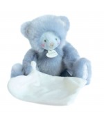 Ours bleu Trop Mimi- Doudou et Compagnie