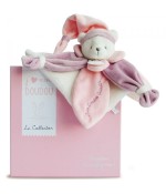 Doudou rose Ours Collector - Doudou et Compagnie