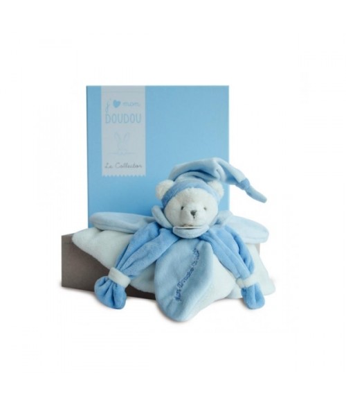 Doudou bleu Ours Collector - Doudou et Compagnie