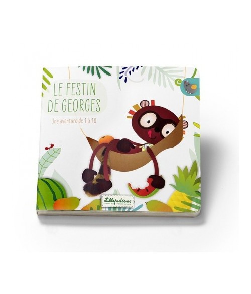 Livre &quot;Le festin de Georges&quot;- Lilliputiens- 85049