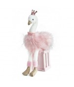 Cygne rose-Doudou et compagnie- HO2772