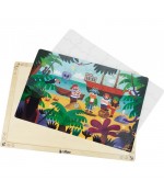 Grande puzzle 42 pcs les pirates- Vilac- 2596