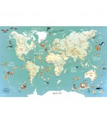 Carte du monde fantastique magnétique- Vilac- 2720