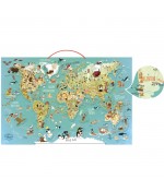 Carte du monde fantastique magnétique- Vilac- 2720