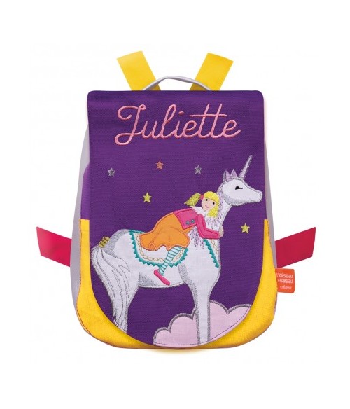 Sac à dos personnalisable Licorne- L&#039;oiseau Bateau - SAD0048