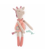 Doudou hochet girafe- Sous mon baobab- Moulin Roty- 669025