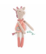 Doudou hochet girafe- Sous mon baobab- Moulin Roty- 669025