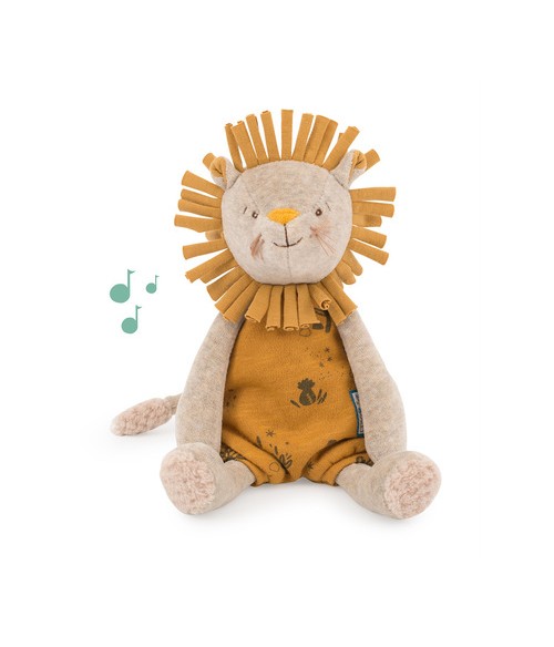 Poupée musique lion- Sous mon baobab- Moulin Roty- 669041