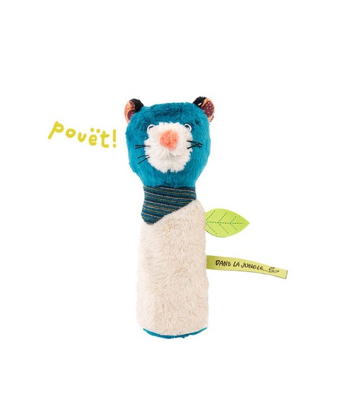 Hochet pouët Zimba-Dans la jungle-Moulin Roty-668002