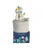Tiwipi Hérison plaid- Doudou et compagnie- DC3647