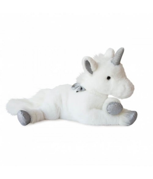 Licorne argent 60cm- Histoire d&#039;ours- HO2570