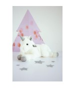 Licorne argent 60cm- Histoire d'ours- HO2570