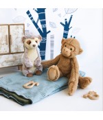 Singe 35cm- Histoire d'ours- HO2949