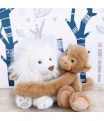 Singe 35cm- Histoire d'ours- HO2949