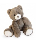 Ours Oscar taupe 25cm- Histoire d'ours- HO3026