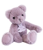 Ours poudre de rose 28cm- Histoire d'ours- HO2932