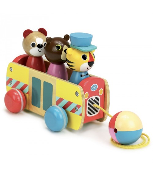 Bus à trainer- Vilac- 7736