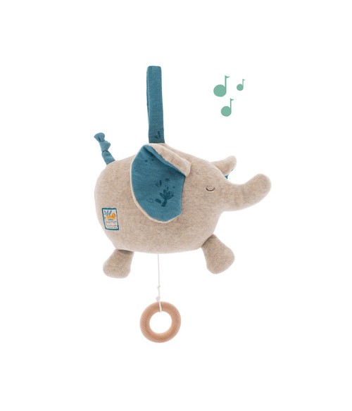 éléphant musical Sous mon baobab-Moulin Roty-669057