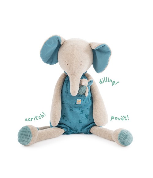 éléphant géant Sous mon baobab-Moulin Roty-669027